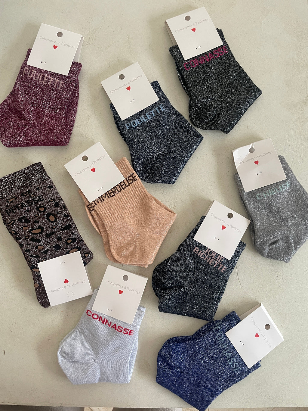Coffret chaussettes La Meuf (7 paires)